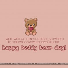 Teddy Day – happy valentine day my love