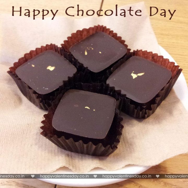 Chocolate Day – happy valentine card