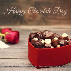 Chocolate Day – free thank you cards