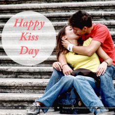 Kiss Day – valentine card