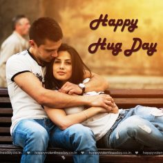 Hug Day – happy valentines card