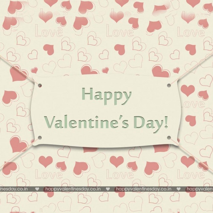 Happy valentines day ecard