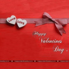 Happy valentines day baby