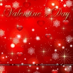 Happy valentine day card