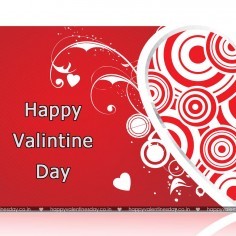 Happy valentines day for him